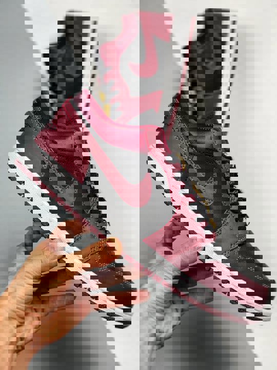 Air jordan 1 low dark beetroot black db6491-600