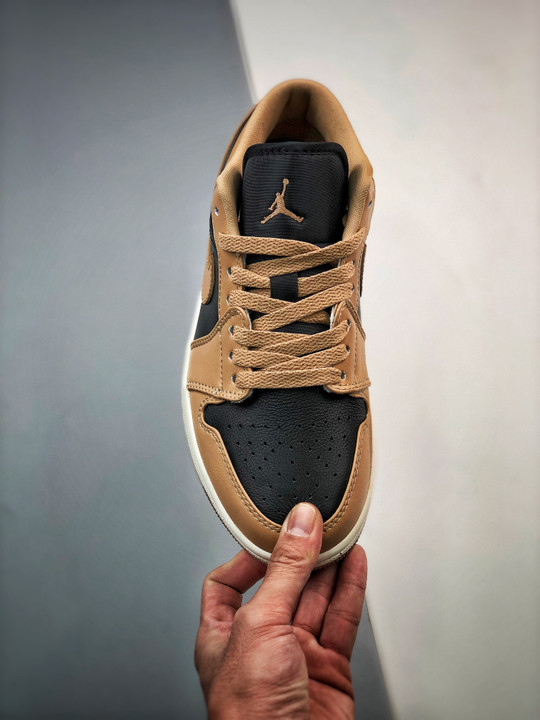 Air jordan 1 low desert/black-sail dv0774-201