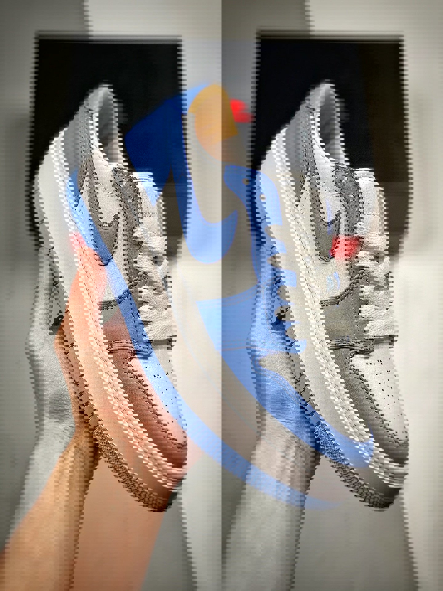 Air jordan 1 low elevate white/university blue dq3698-141