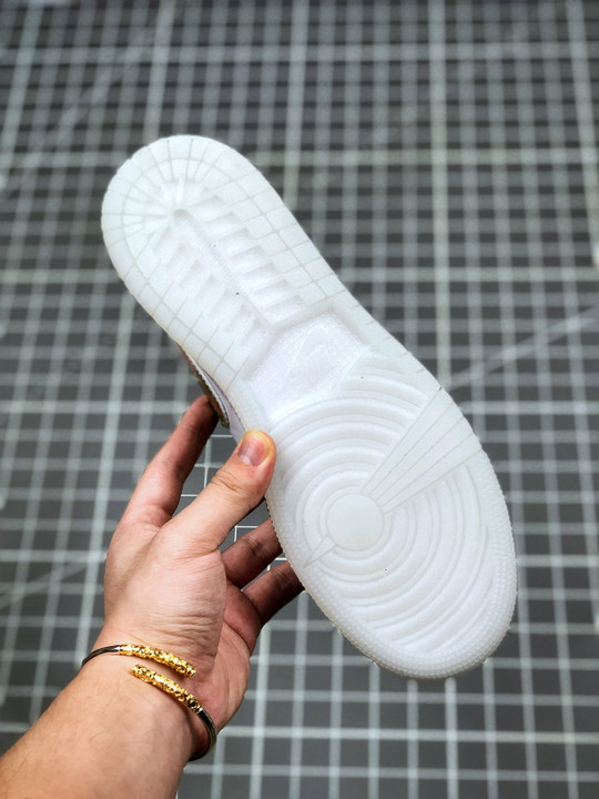 Air jordan 1 low galaxy prints black cw7309-090