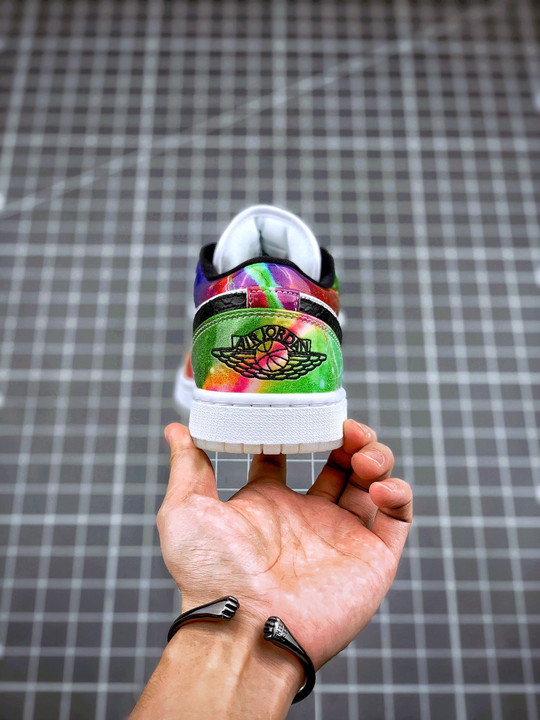 Air jordan 1 low galaxywhite multi