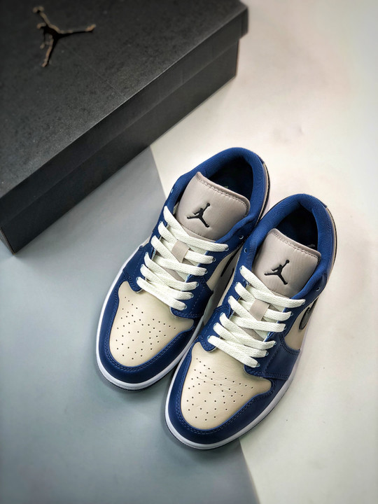 Air jordan 1 low georgetown navy grey dc0774-402