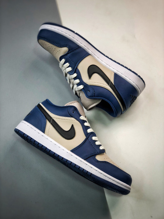 Air jordan 1 low georgetown navy grey dc0774-402
