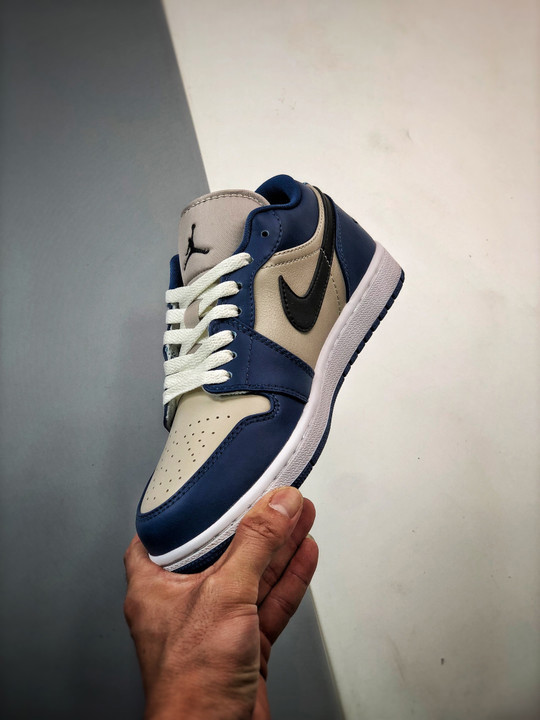 Air jordan 1 low georgetown navy grey dc0774-402