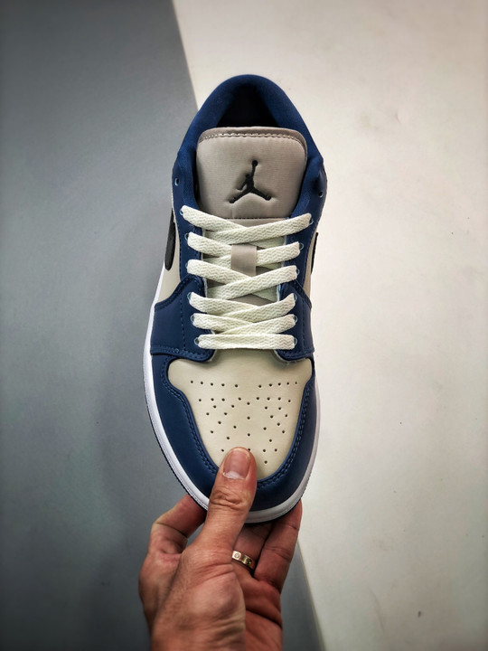 Air jordan 1 low georgetown navy grey dc0774-402