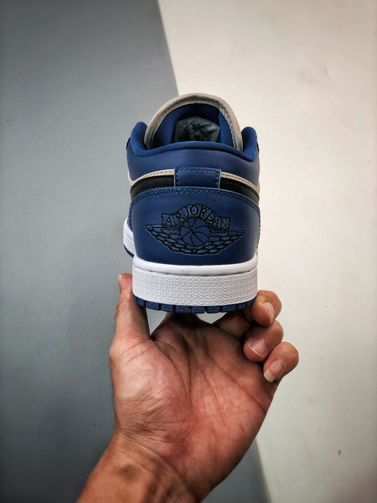 Air jordan 1 low georgetown navy grey dc0774-402
