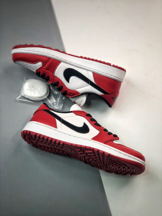Air jordan 1 low golf chicagovarsity red/black-white