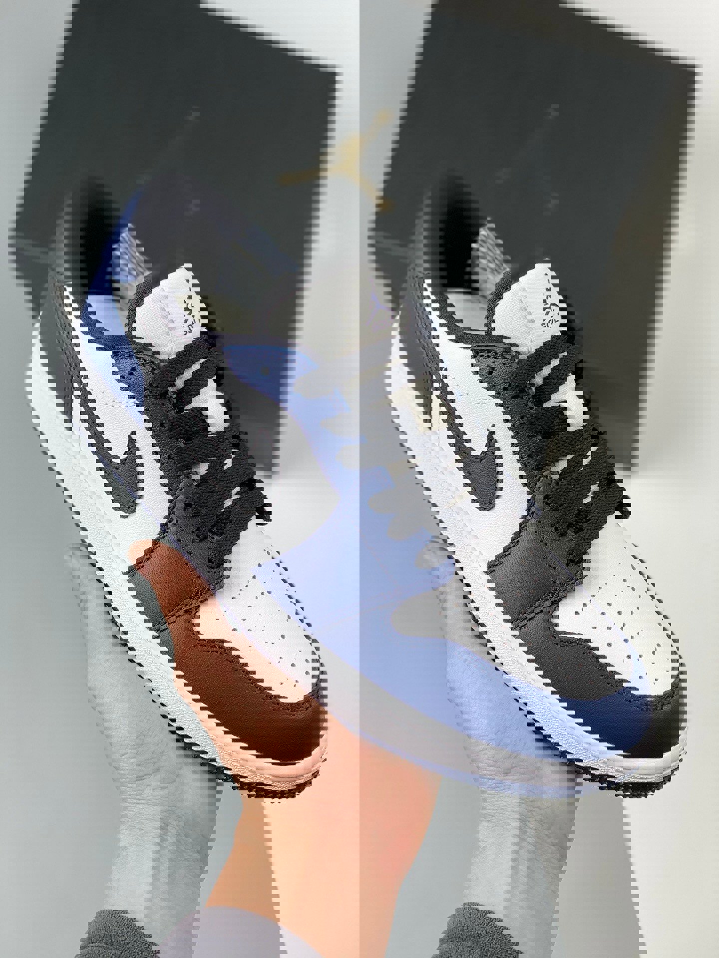 Air jordan 1 low golf white/black-midnight navy dd9315-104