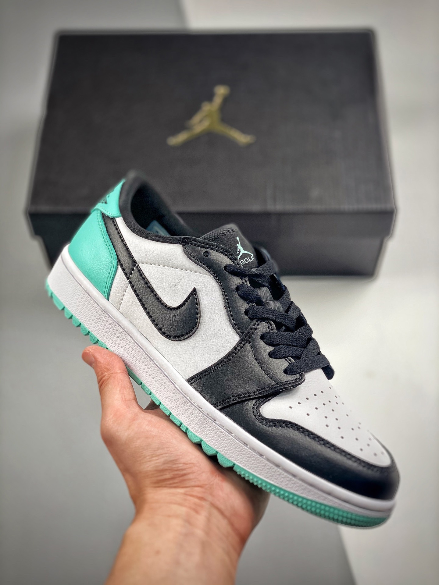 Air jordan 1 low golf white/copa-black dd9315-114