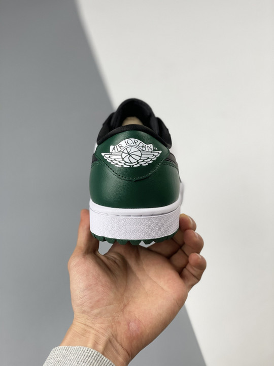 Air jordan 1 low golf white/noble green/pollen/black dd9315-107