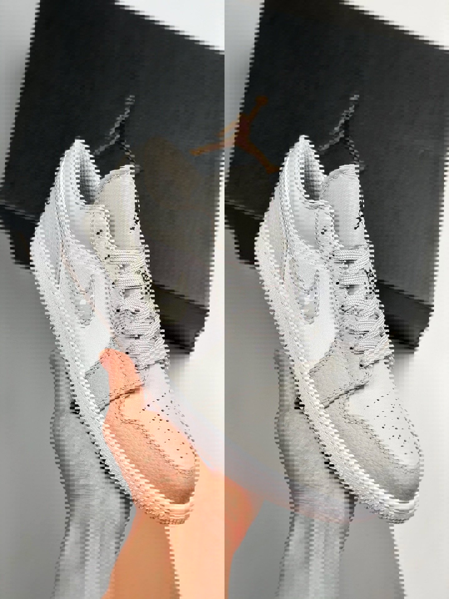 Air jordan 1 low grey camo dc9036-100