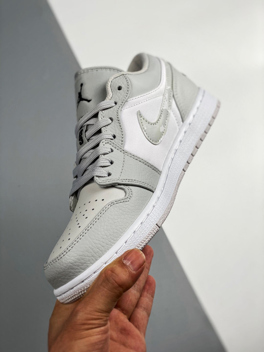 Air jordan 1 low grey camo dc9036-100