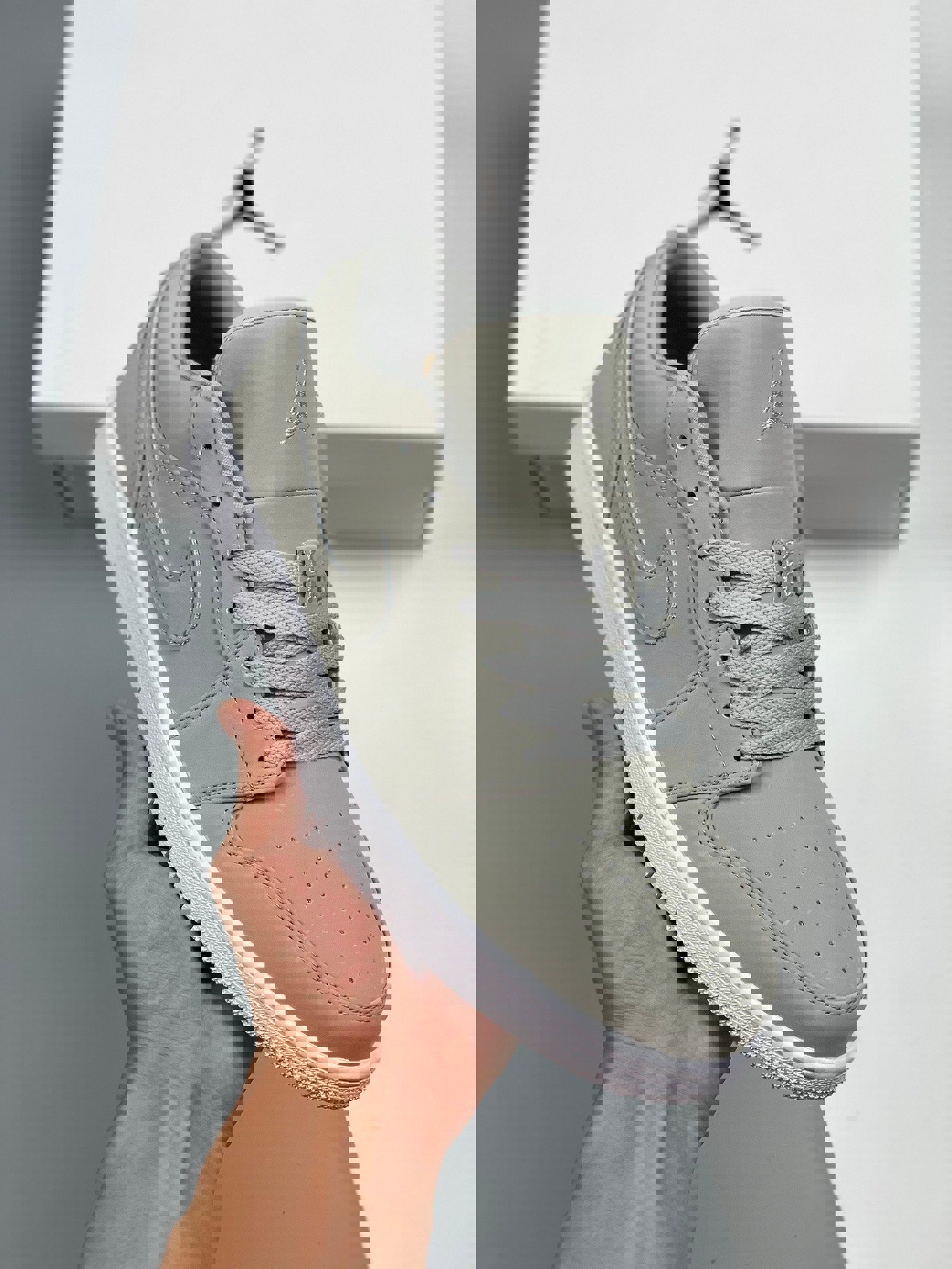 Air jordan 1 low grey fog/white dc0774-002