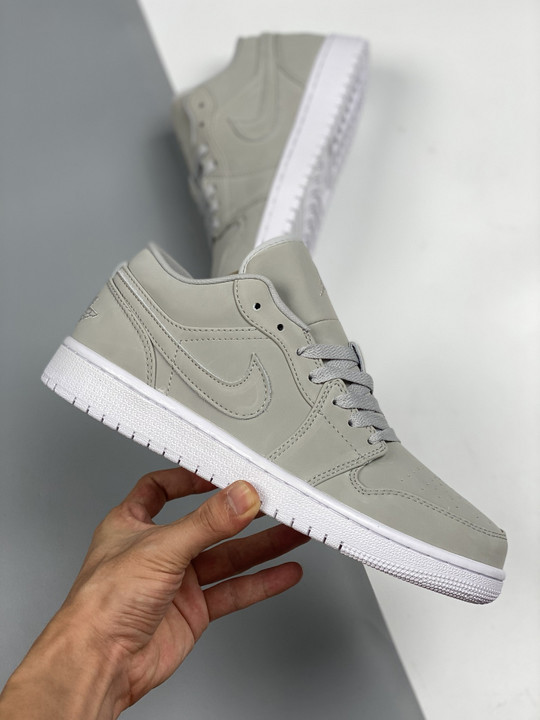 Air jordan 1 low grey fog/white dc0774-002