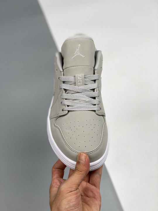 Air jordan 1 low grey fog/white dc0774-002