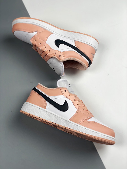Air jordan 1 low gs light arctic pink 553560-800