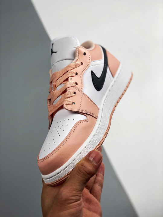 Air jordan 1 low gs light arctic pink 553560-800