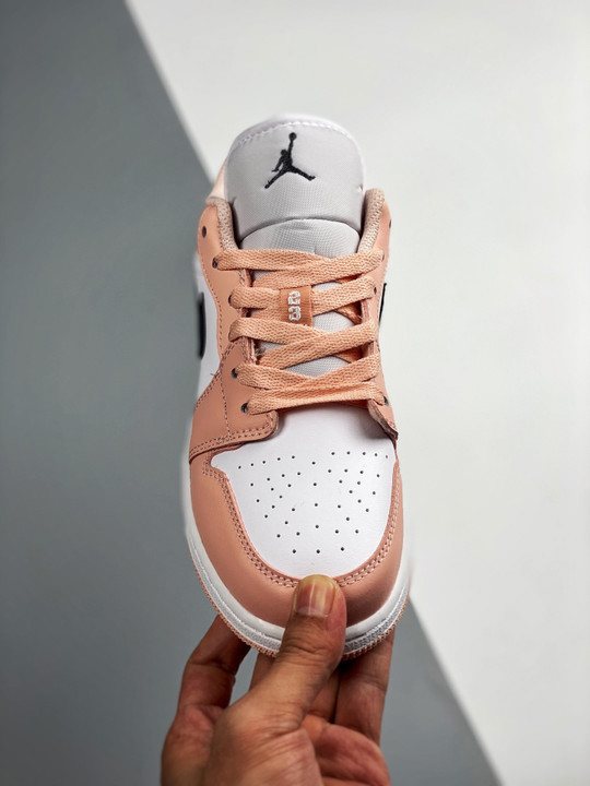 Air jordan 1 low gs light arctic pink 553560-800