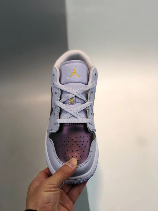 Air jordan 1 low gs oxygen purple 554723-505