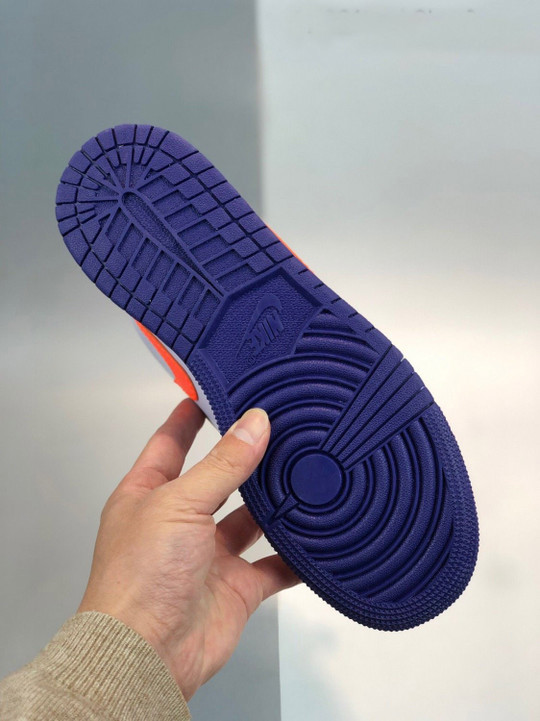 Air jordan 1 low gs pink corduroy 554723-502