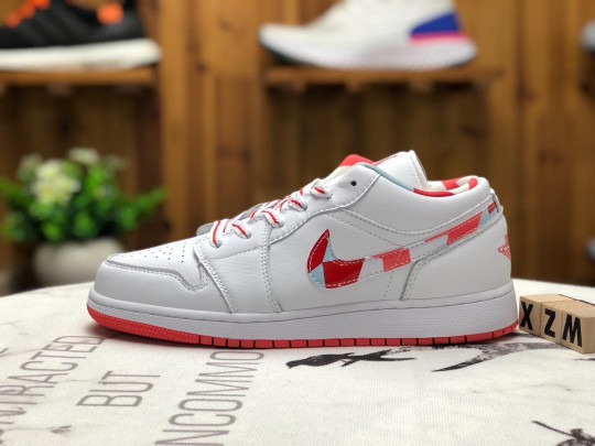 Air jordan 1 low gs white/topaz mist 554723-104