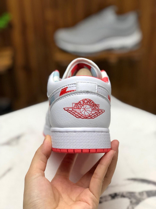 Air jordan 1 low gs white/topaz mist 554723-104