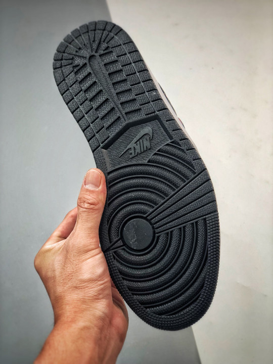 Air jordan 1 low gym red/black-white 553558-605