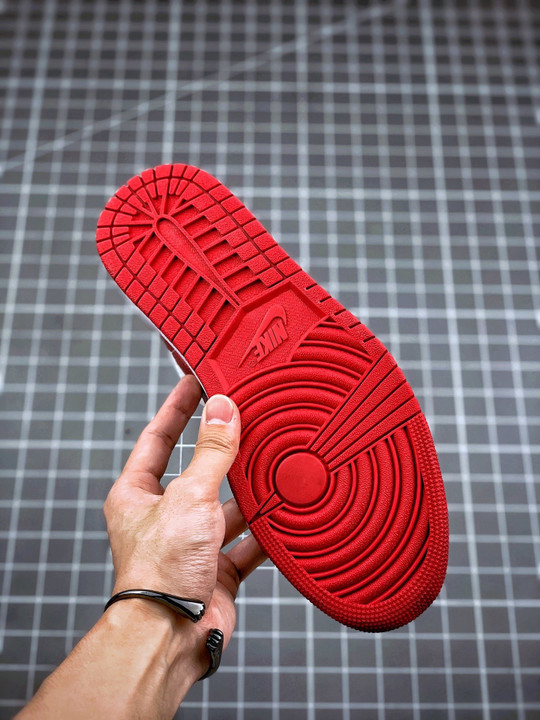 Air jordan 1 low gym red/white 553558-611