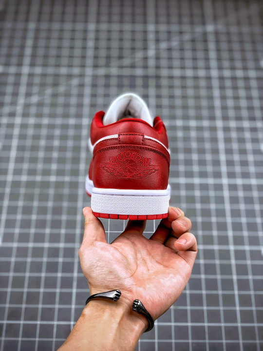 Air jordan 1 low gym red/white 553558-611