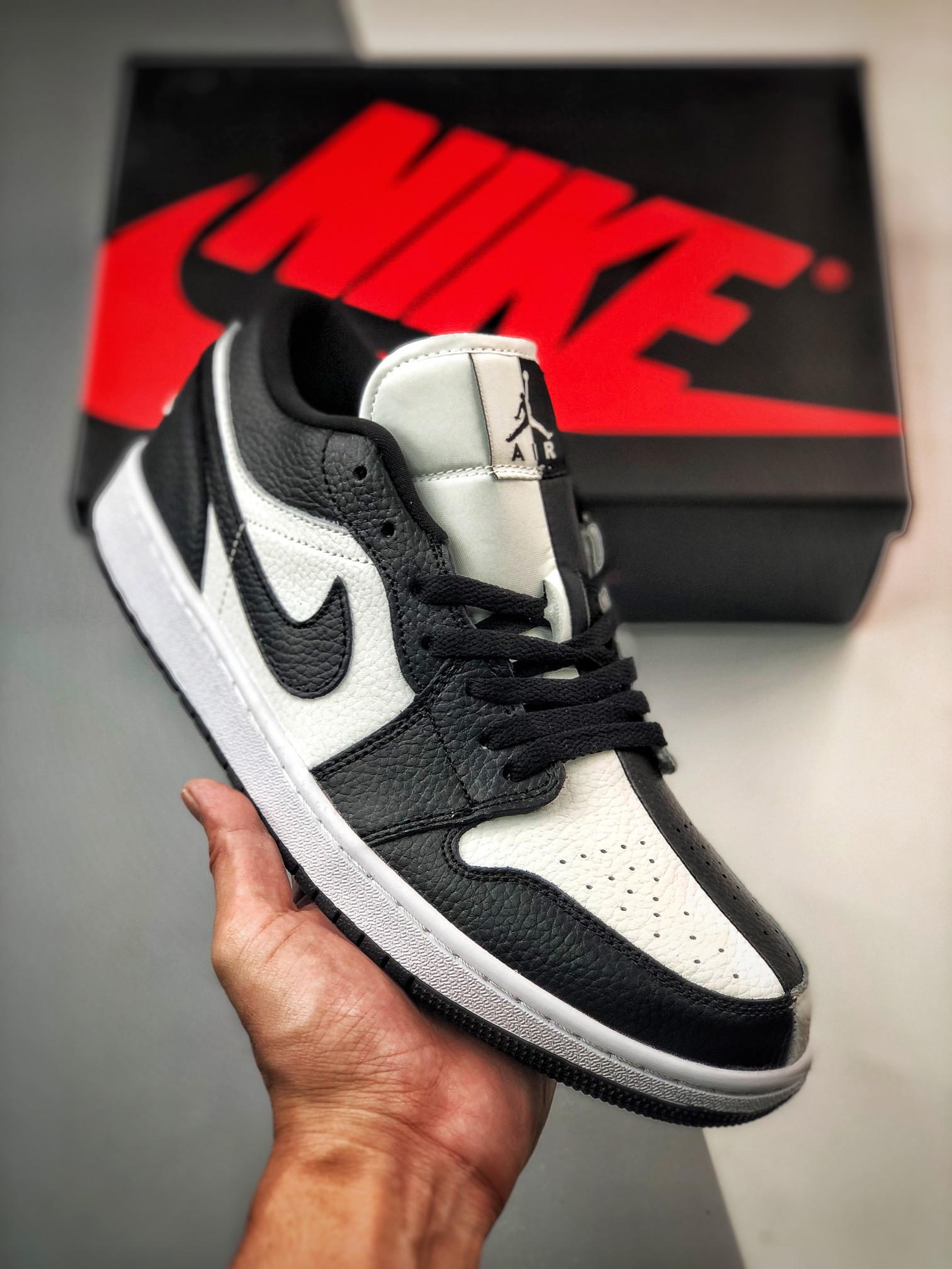 Air jordan 1 low homage black/white dr0502-101