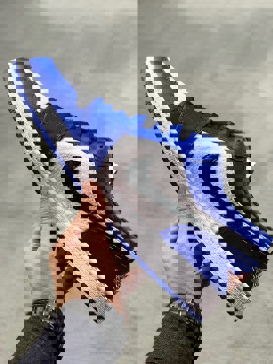 Air jordan 1 low hyper royal/white-orange peel