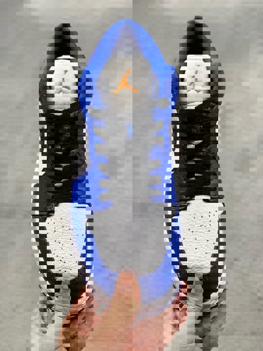 Air jordan 1 low hyper royal/white-orange peel