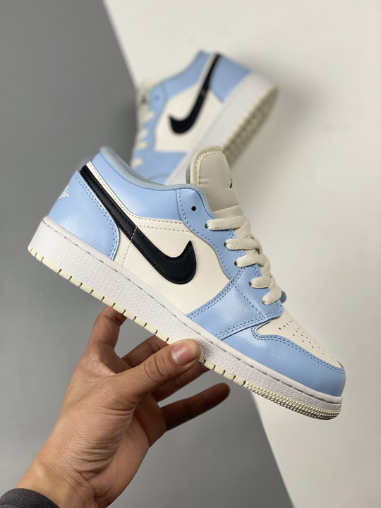 Air jordan 1 low ice blue 554723-401