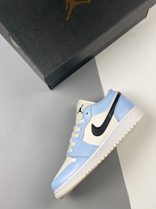 Air jordan 1 low ice blue 554723-401