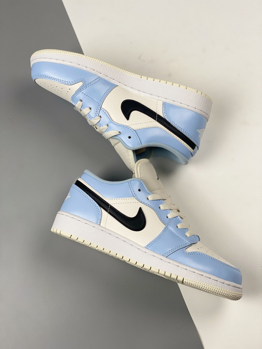 Air jordan 1 low ice blue 554723-401