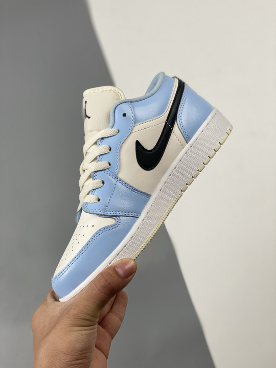 Air jordan 1 low ice blue 554723-401