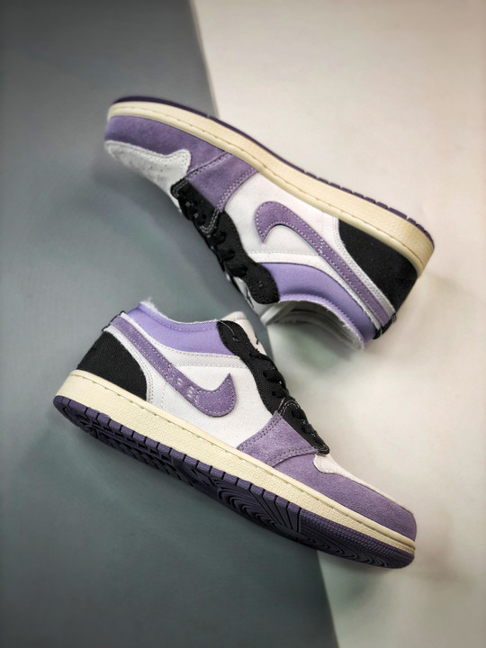 Air jordan 1 low inside out grey black dz4135-002