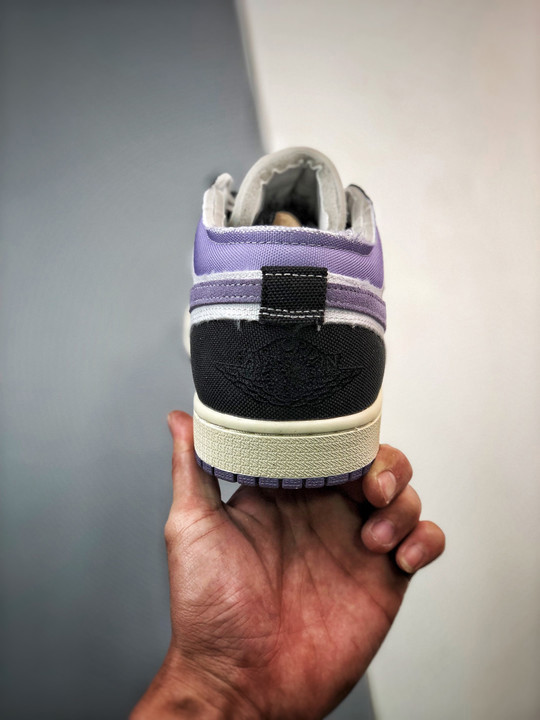 Air jordan 1 low inside out grey black dz4135-002