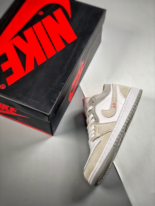 Air jordan 1 low inside outwhite/grey-sail dn1635-100