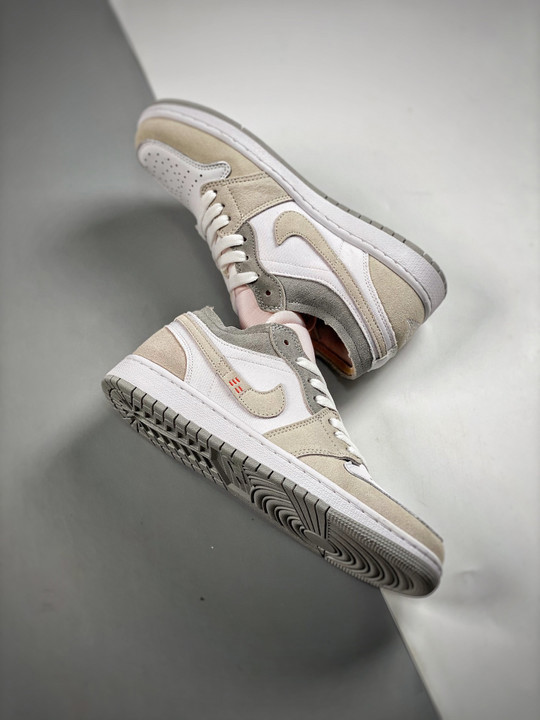 Air jordan 1 low inside outwhite/grey-sail dn1635-100