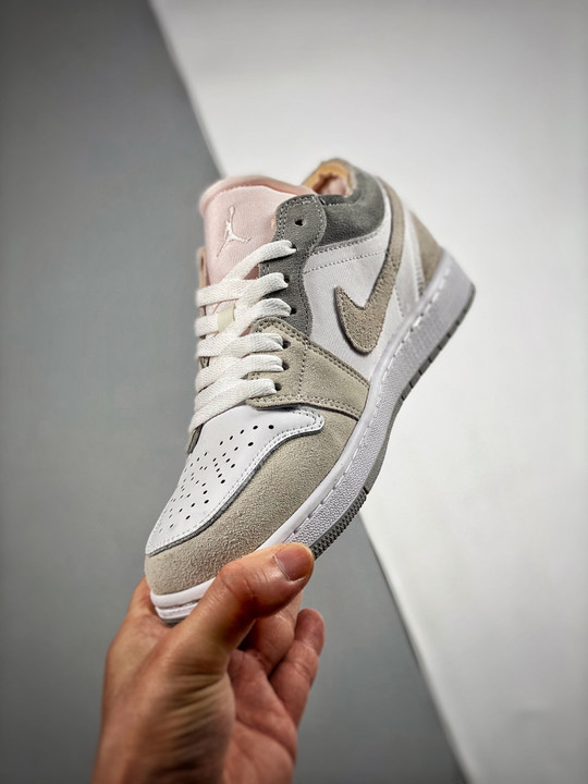 Air jordan 1 low inside outwhite/grey-sail dn1635-100