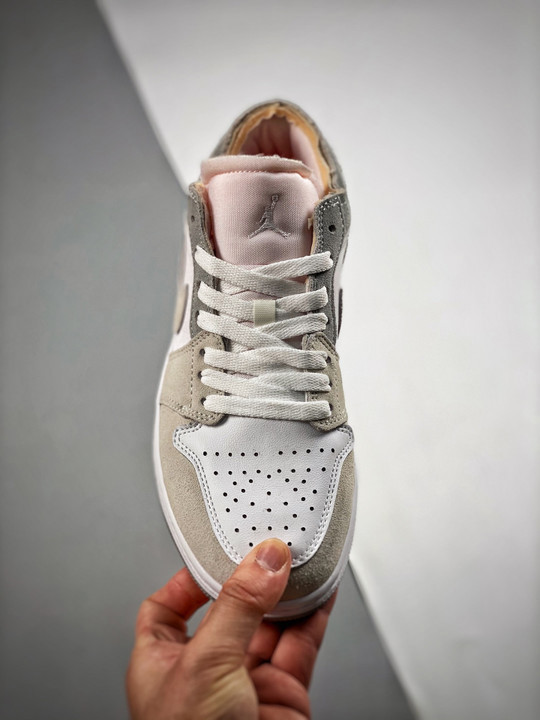 Air jordan 1 low inside outwhite/grey-sail dn1635-100