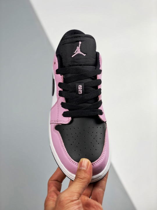 Air jordan 1 low light arctic pink/black/white