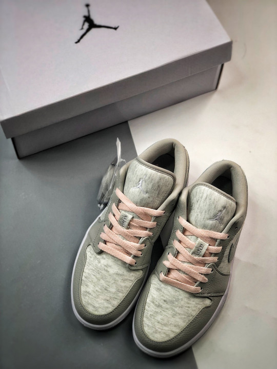 Air jordan 1 low light iron ore/white-atmosphere dq6076-001