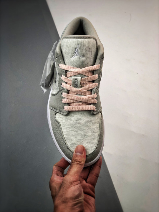 Air jordan 1 low light iron ore/white-atmosphere dq6076-001