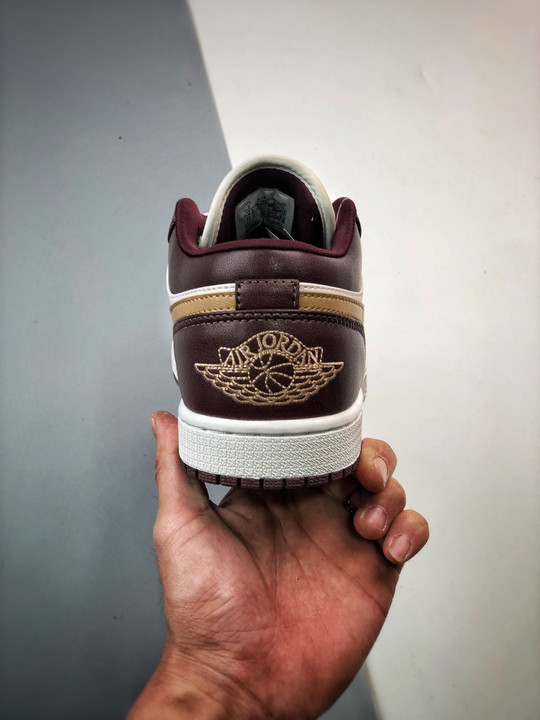 Air jordan 1 low mochashadow brown/sail dc0774-200