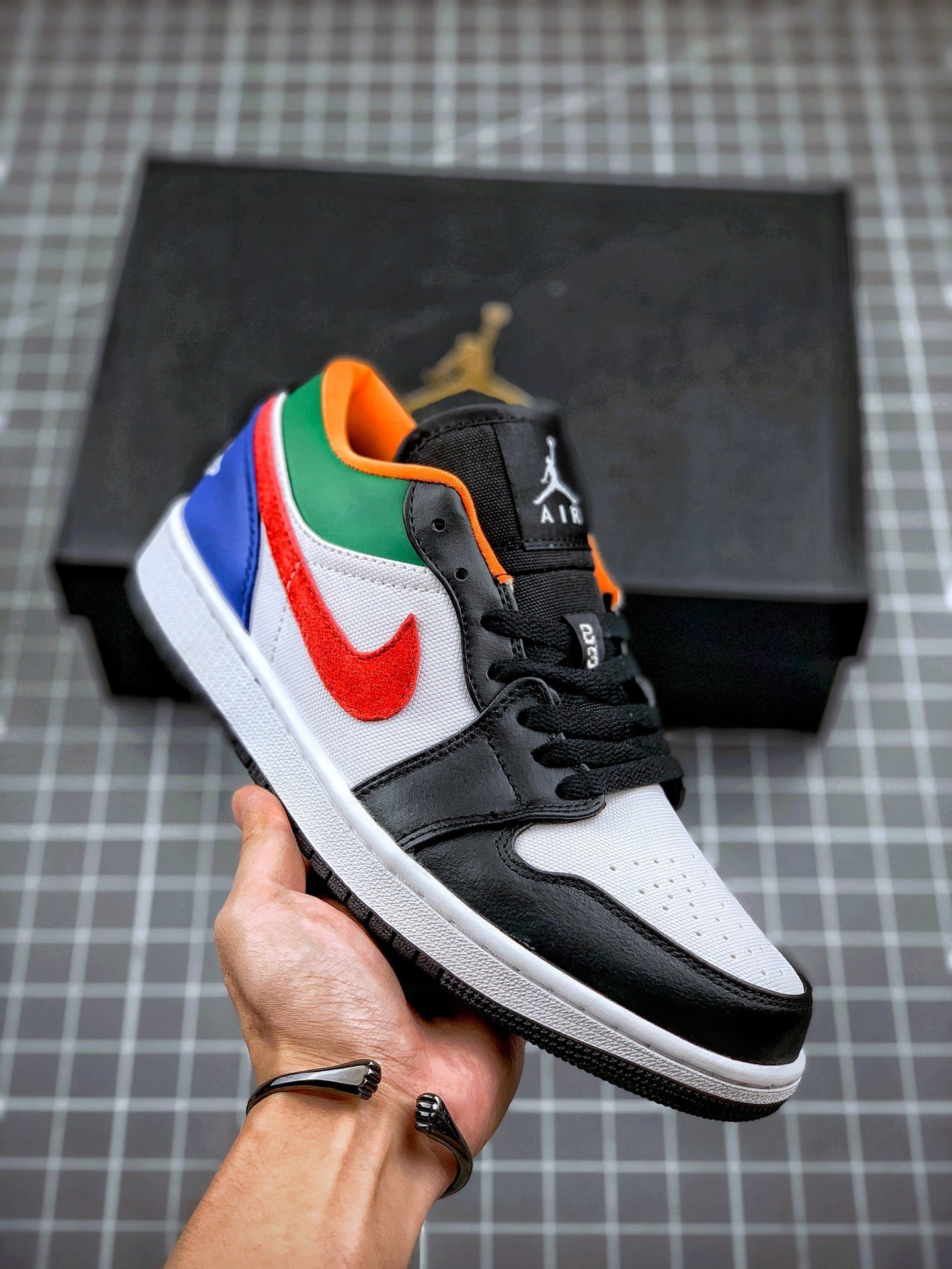 Air jordan 1 low multi-color