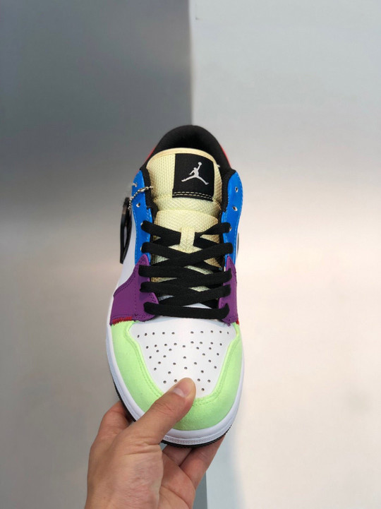 Air jordan 1 low multicolor lightbulb cz3572-104