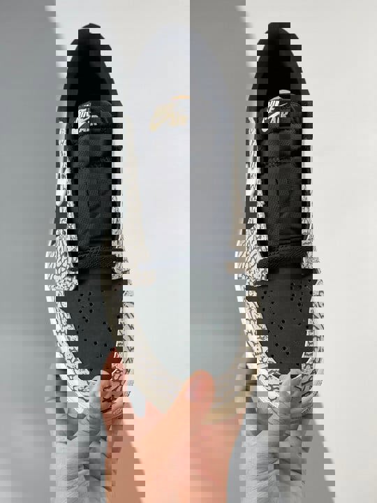 Air jordan 1 low og black cement cz0790-001