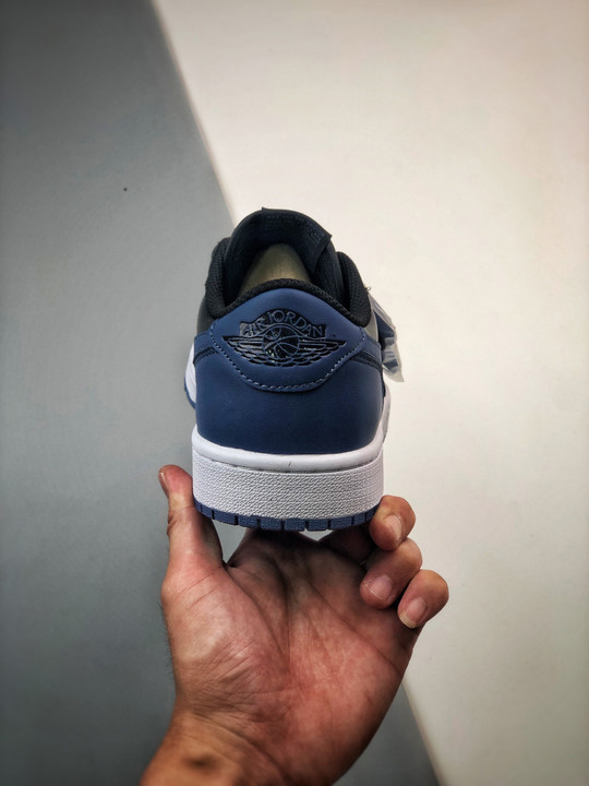 Air jordan 1 low og black/mystic navy/white cz0790-041